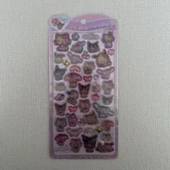 【正規品】うるちゅるポップシール　サンリオ日焼けキティ　ボンボンドロップシール