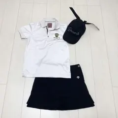 マークアンドロナ スカルビーズ レオパード ポロシャツ ホワイト 白 ブラウンのサムネイル