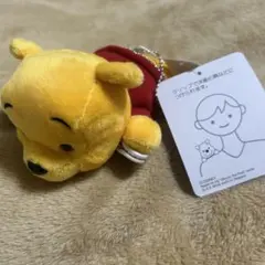 ディズニー　プーさん　肩のせ　クリップ　ぬいぐるみ