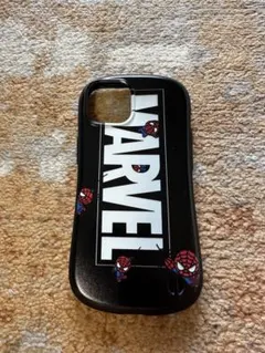 スパイダーマン iPhone13ケース 黒