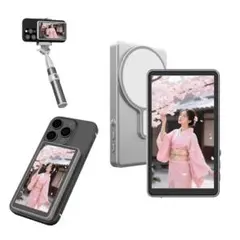 ⭐️新品・未使用⭐️自撮りモニター 外付けスピーカースマホ自撮り ライブ再生