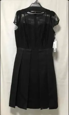 ・新品　スコットクラブ購入　カエン　レース　フォーマル　ワンピース　クロ