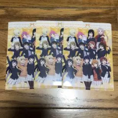 ラブライブ　ダイソー　ミニクリアファイルガム　虹ヶ咲