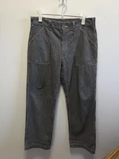 ヒッコリー ワークパンツ