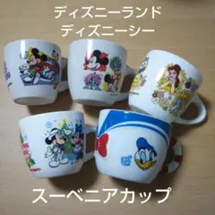 ディズニーランド ディズニーシー スーベニアカップ 5個