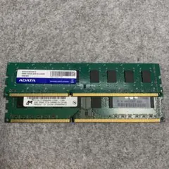 【動作品】DDR3 4GB + 2GB 計6GB 1333mhz