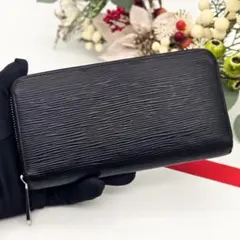 ルイヴィトン 長財布 エピ ジッピーウォレット ブラック A68 ラウンド