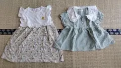100cm ワンピース＆ブラウス