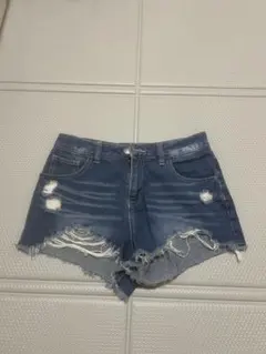 デニムショートパンツ