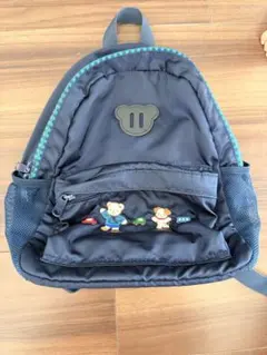 【現行品】familiar ファミリア リュック クマ 車 アップリケのサムネイル