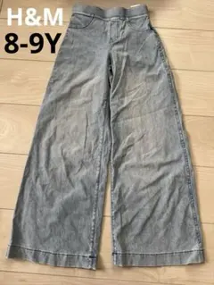 H&M エイチアンドエム　ガールズボトムス　デニム　フレアパンツ　130くらい