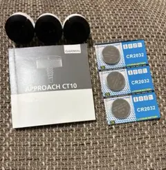 Garmin ApproachCT10×3中古品カバー取り外し工具と電池3個 - メルカリ