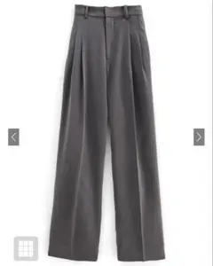 タックセンタープレスストレートワイドパンツ[ai36]