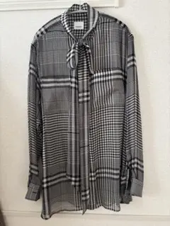 BURBERRY チェック柄 長袖シャツ S