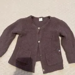 tete a tete カーディガン 80 ブラウン