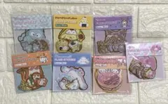 サンリオ　フレークシール　7点　ハンギョドン　ポムポムプリン　クロミ　マイメロ