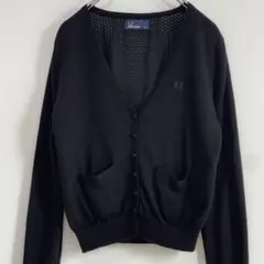 【FRED PERRY】 フレッドペリー カーディガン ワンポイント シンプル