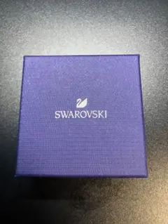 SWAROVSKI スワロフスキー　ブルー ダンシングクリスタル ピアス