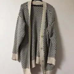 FREAK'S STORE モノトーンカーディガン Fサイズ