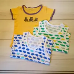 キッズ シャツ肌着 3枚セット