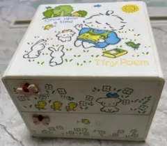 サンリオ　タイニーポエム 風の子さっちゃん　ミニチェスト　1976のサムネイル