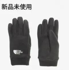 ノースフェイス　マイクロフリースグローブ　キッズМ（9〜10歳）　ブラック