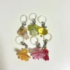 おジャ魔女どれみ ガチャガチャ めじるしアクセサリー 6個セット