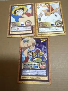 ワンピース トレーディングカード ルフィ セット