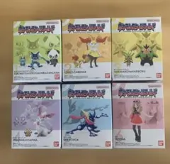 ポケモンスケールワールド カロス地方 全6種 コンプリートセット