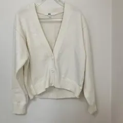 UNIQLOウォシャブル ショートカーディガン M