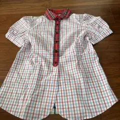Yorklamndチェック柄 半袖シャツ