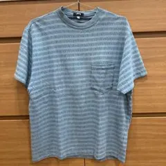 80s オールド ステューシー stussy 黒タグ ジャガード Tシャツ XL