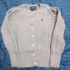 Polo Ralph Lauren グレー カーディガン 115/60サイズ