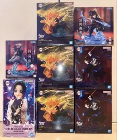 鬼滅の刃 胡蝶しのぶ&猗窩座&我妻善逸&冨岡義勇&獪岳 8体セット