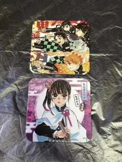 鬼滅の刃 アートコースター 栗花落カナヲ 義勇 伊之助 炭治郎 善逸