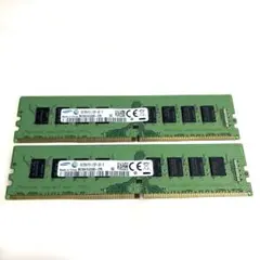 中古動作品ディスクトップ用メモリDDR4 8GB 2枚同梱 #4 - メルカリ