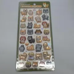 ボンボンドロップシール クーリア 和柄　柴犬　正規品