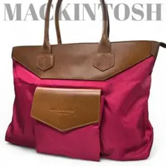 【希少】 マッキントッシュ ロンドン ビル アンバーグ トートバック 高級レザー