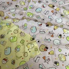 すみっこぐらし　生地　はぎれ　おにぎり　すみっコぐらし　オックス生地