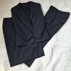 セオリー スーツ 3点セット SUPER TAILOR ストレッチ 黒 日本製