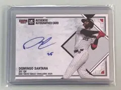 BBM 2025 ヤクルト サンタナ 45枚限定 直筆サインカード 青ペン