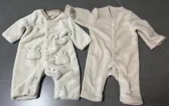 フリースロンパース　60〜70㎝　まとめ売り