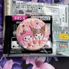 サンリオ刺繍缶バッチ