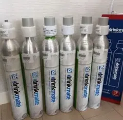 drinkmate 炭酸ガスシリンダー 空6本セットのサムネイル