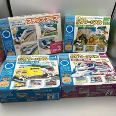 くもん　ジグソーパズル　ステップ　2　3　4　5　４種　セット　KUMONのサムネイル