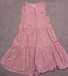 TOMMY HILFIGER ノースリーブワンピース 122