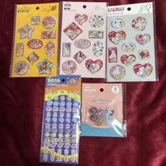 ライオンキング ベイマックス 101 などシールセット　セリア