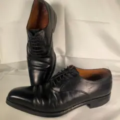 革靴 25cm ビジネス レザー シューズ 黒 ストレートチップ