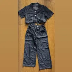 デニムセットアップ セットアップ