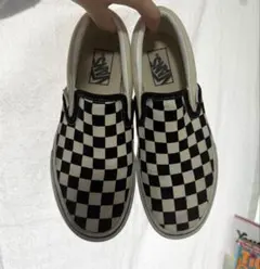 Vans チェッカーパターン スリッポン